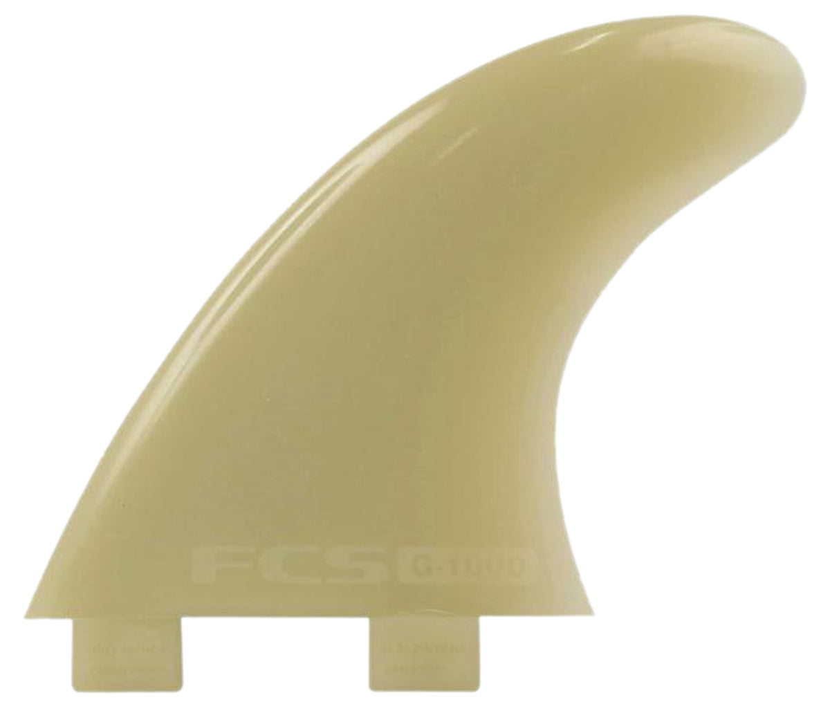 FCS GL Natural Glass Flex Longboard Side Byte Set