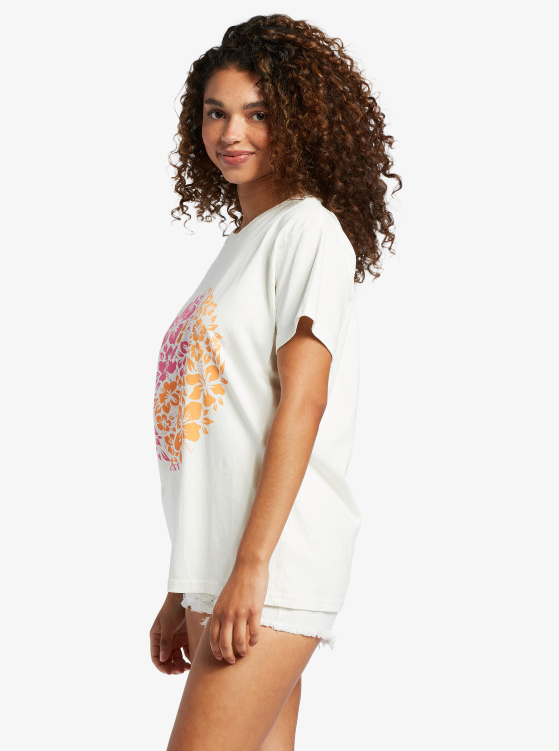Roxy Yang World Oversized SS Tee WBK0 XS