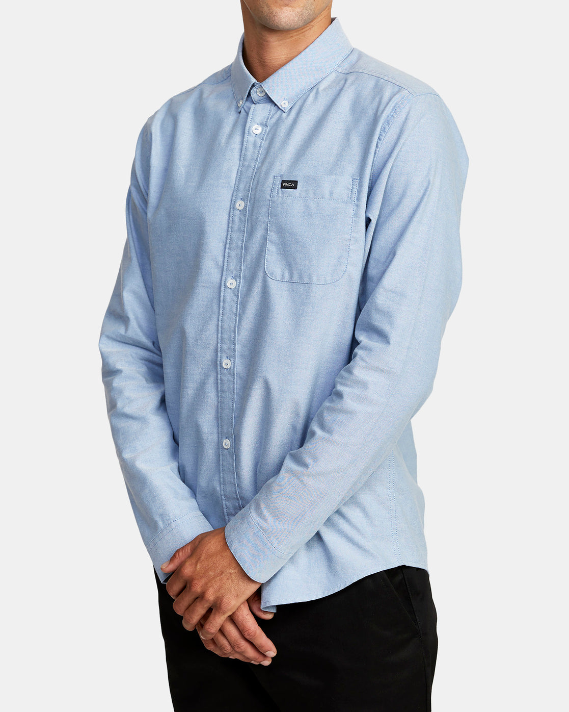 RVCA Thatll Do Stretch LS Woven OXL L