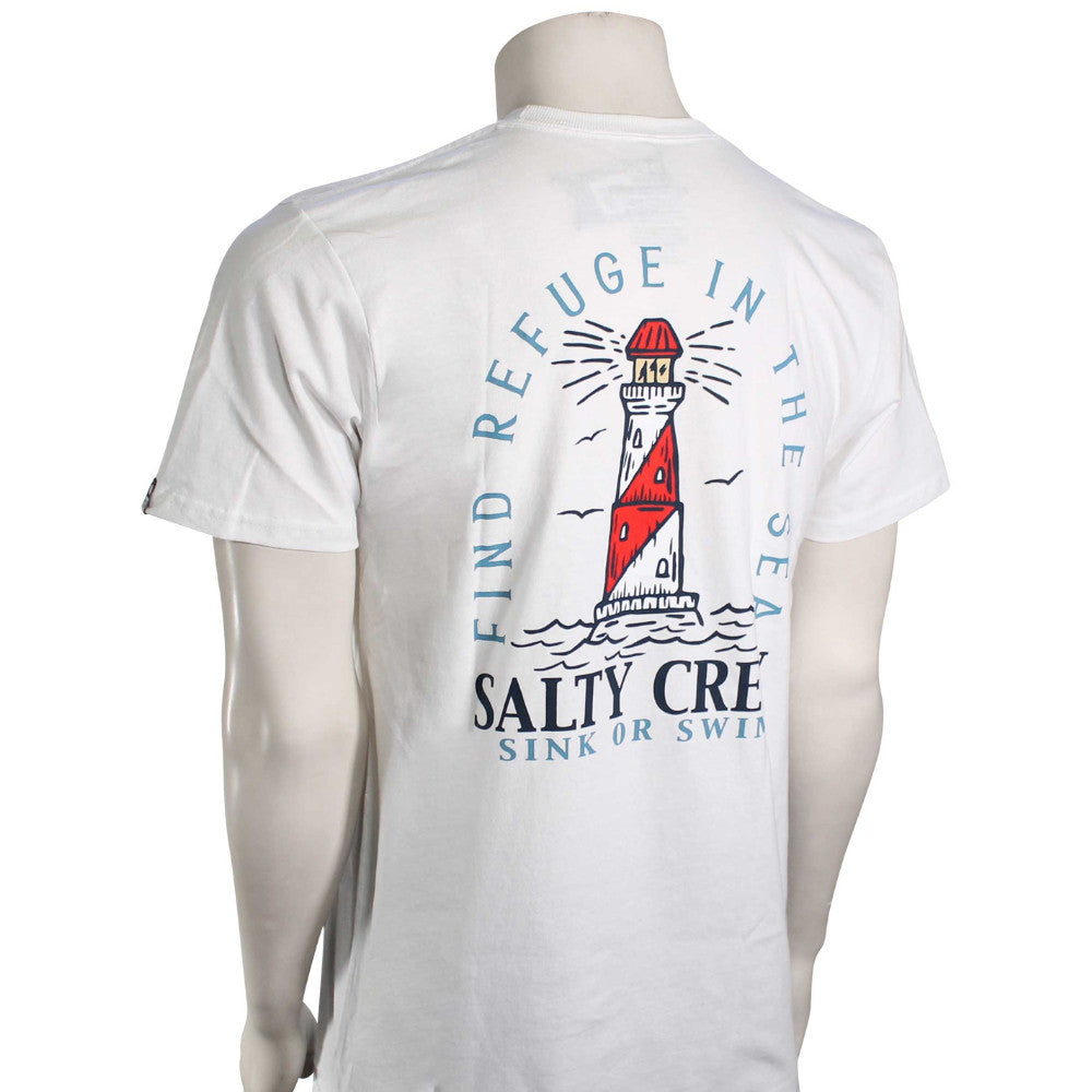 Salty Crew Outerbanks Standard  SS Tee White S