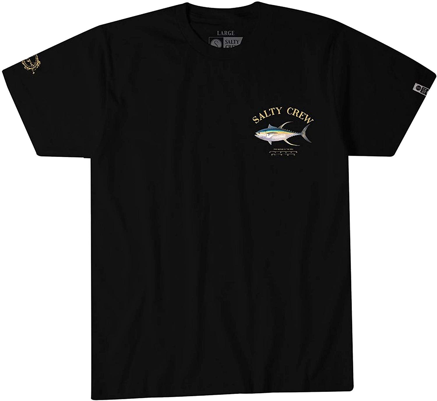 Salty Crew Ahi Mount SS Tee Black L
