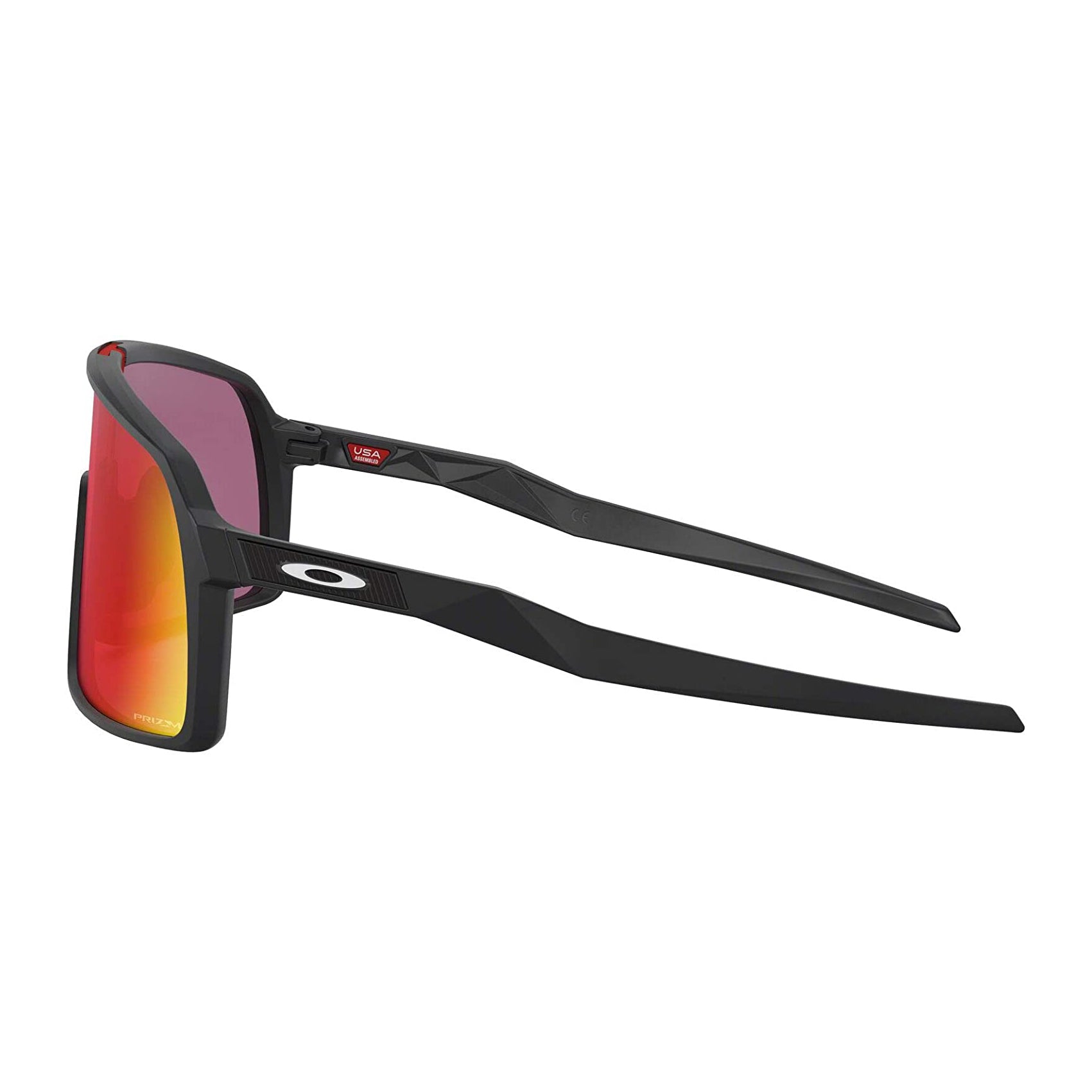 Oakley Sutro Sunglasses Matte Black Prizm Road Oversized