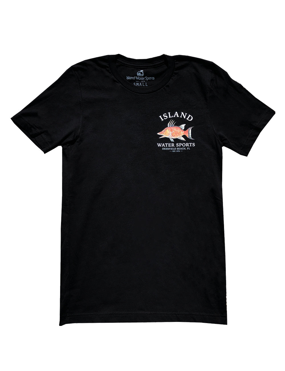 Island Water Sports Hogfish SS Tee Black L
