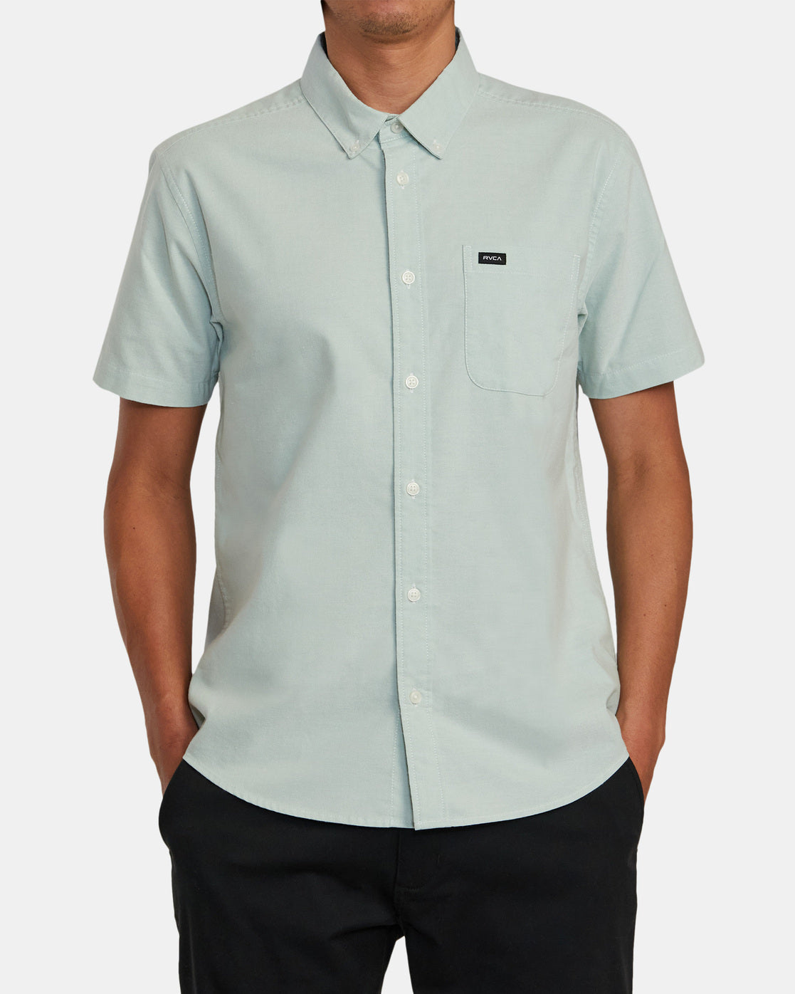 RVCA Thatll Do Stretch Woven GHZ-Green Haze M