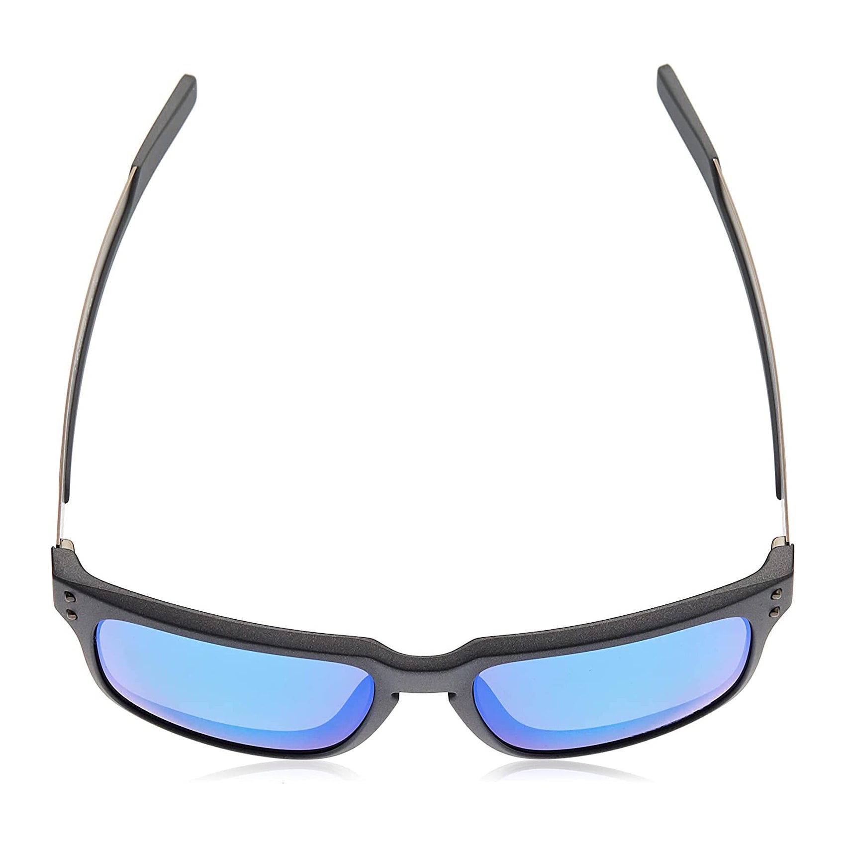 Oakley Holbrook Mix Polarized Sunglasses Steel PrizmSapphire Square