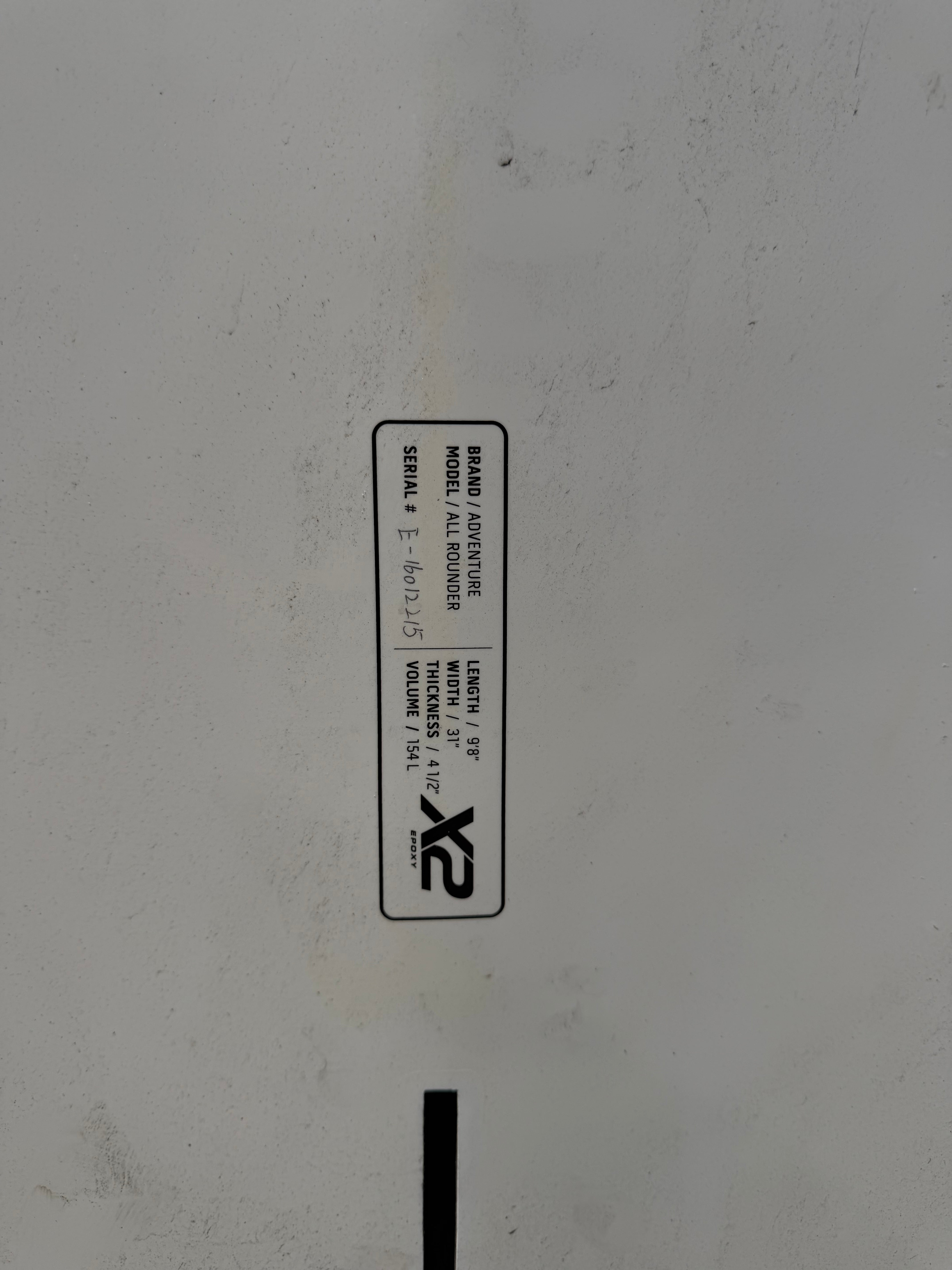 9ft8in Adventure SUP Consignment
