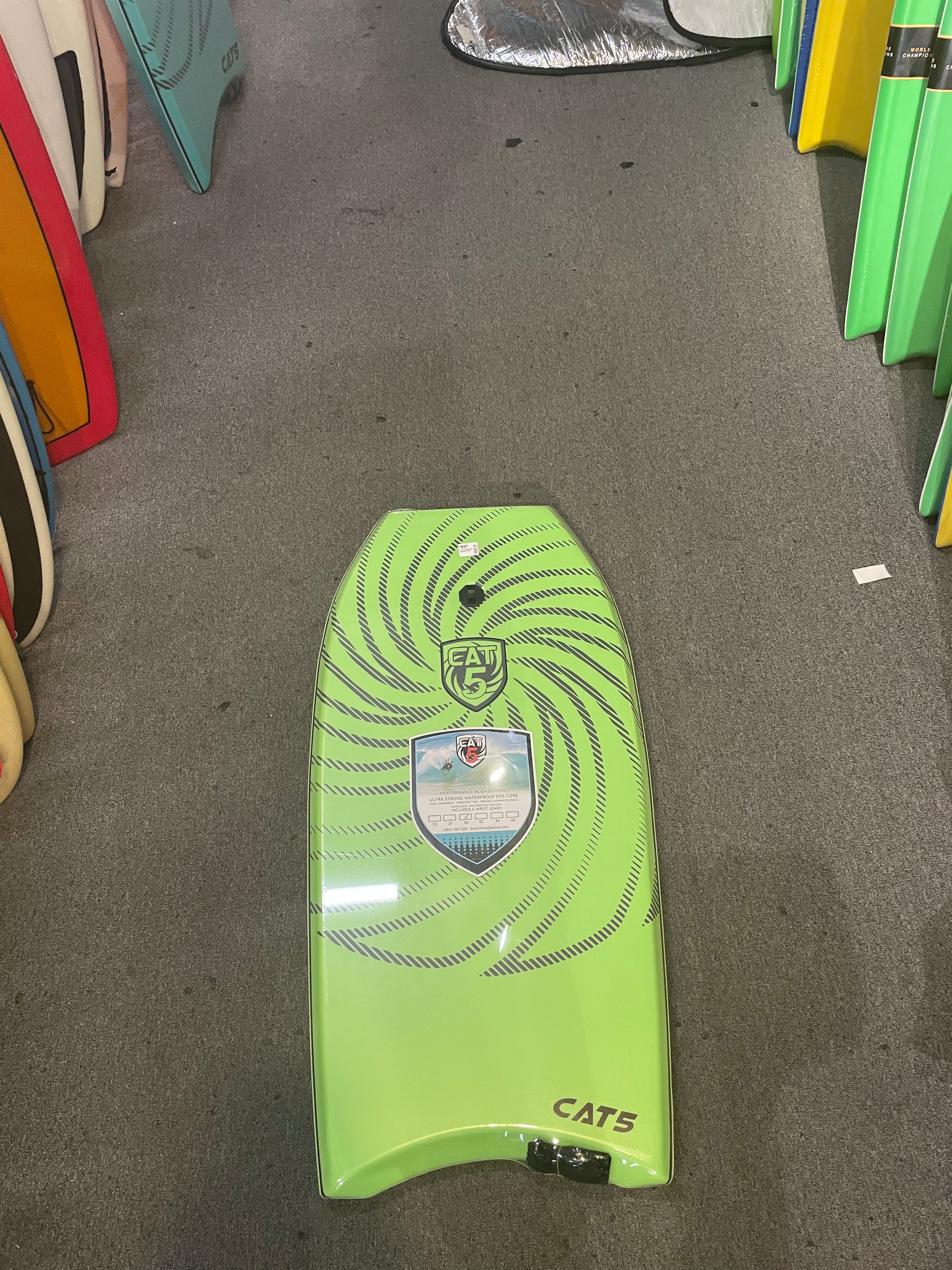 Cat 5 Bodyboard Assorted 40in