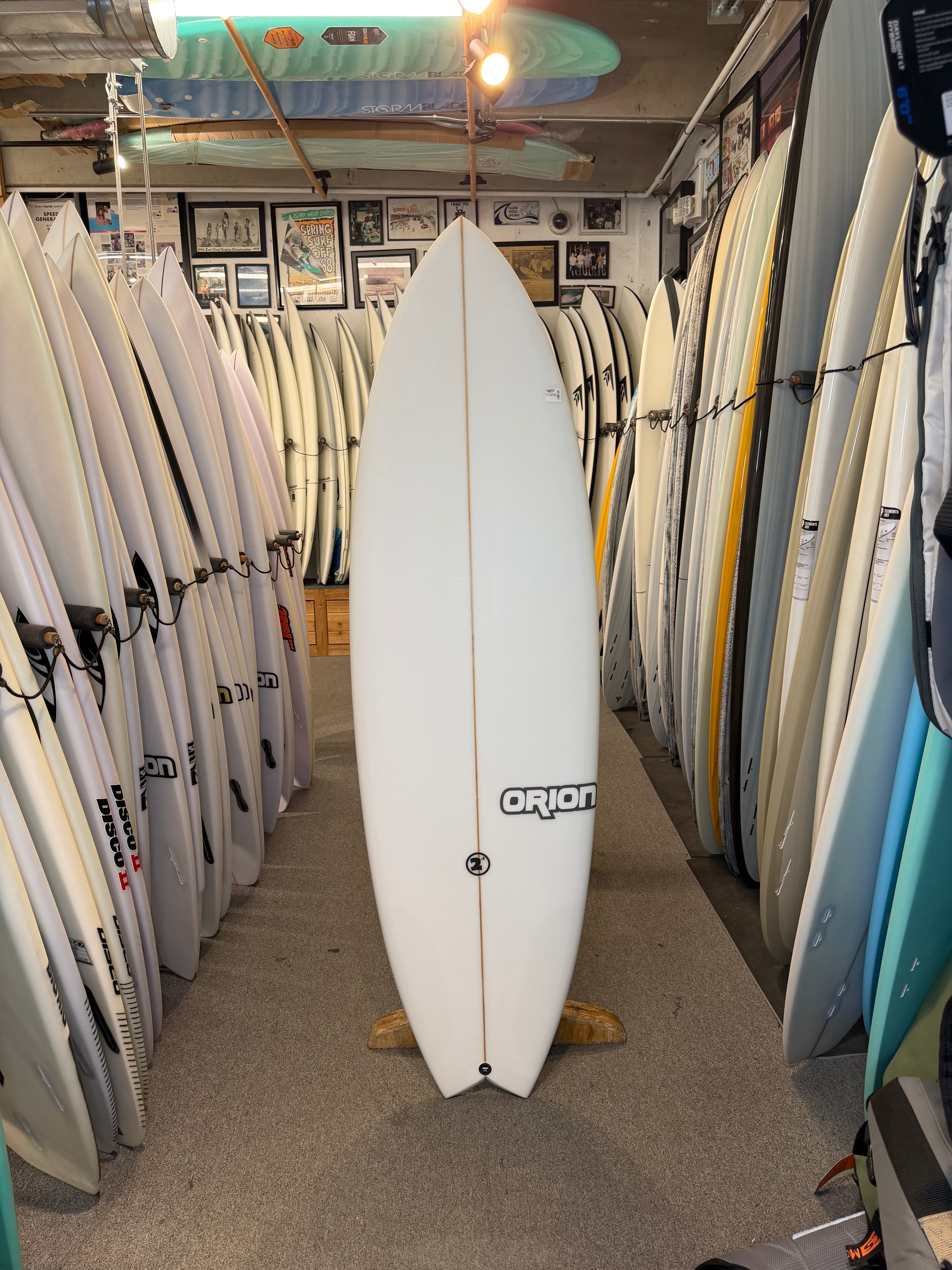 Orion Surfboards 2+1 FCS2 5ft8in
