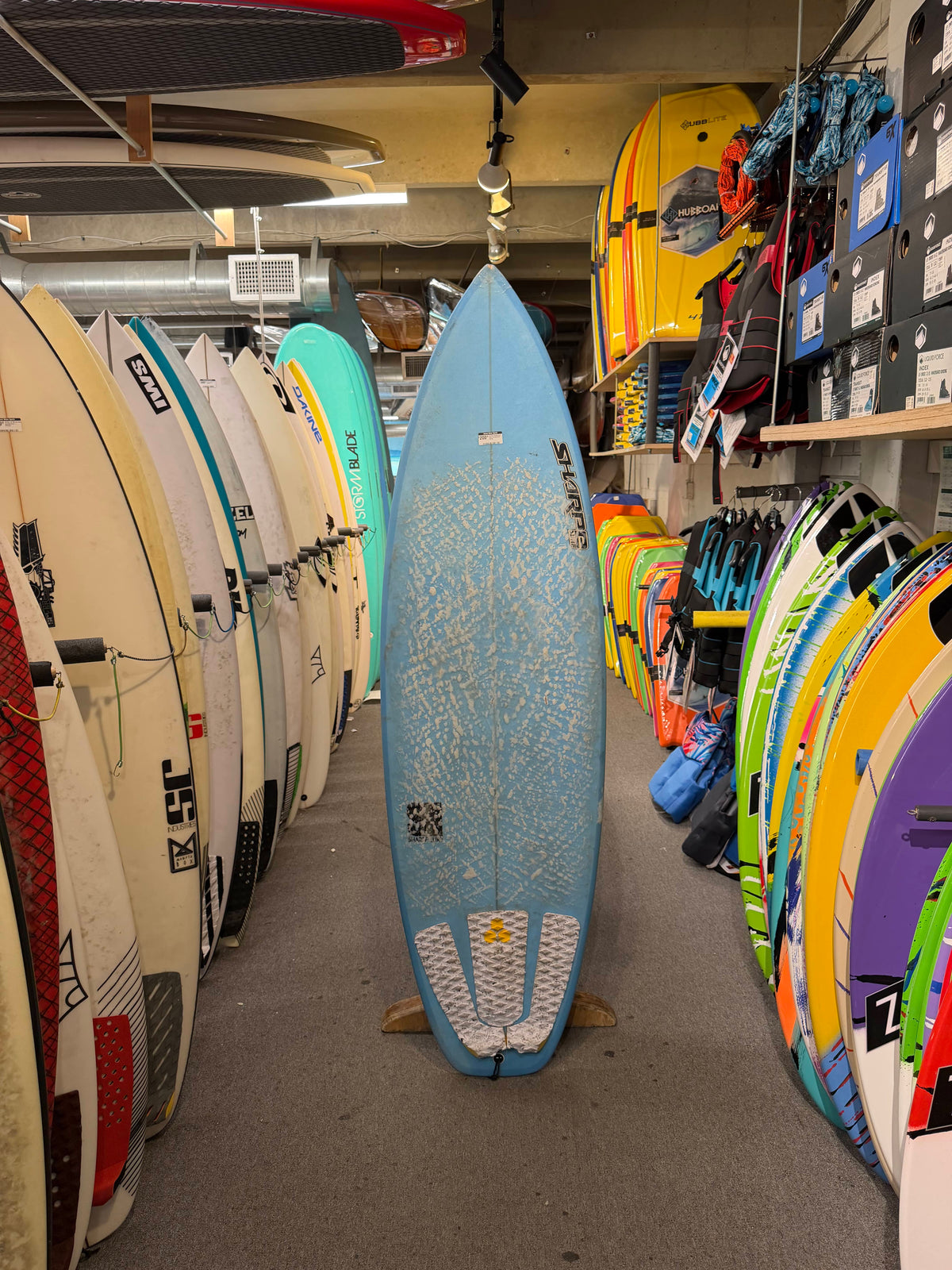 5ft10in Sharpe Surf Blue Consignment - Thumbeck