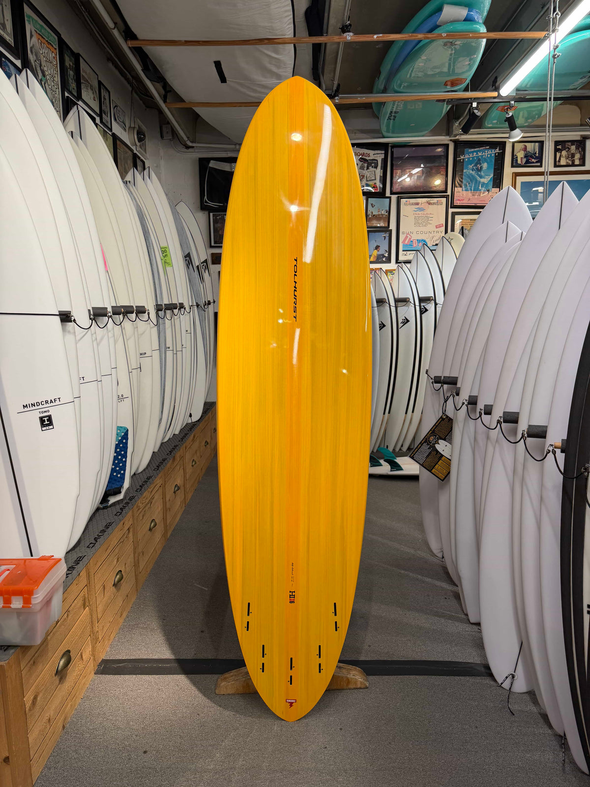 Thunderbolt Surfboards Mid 6 Orange 7ft6in