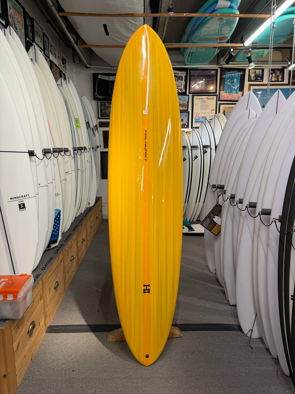 Thunderbolt Surfboards Mid 6 Orange 7ft6in