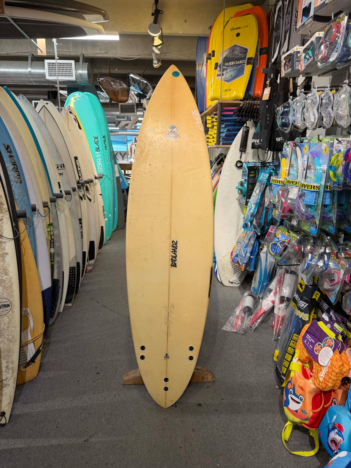 6ft4in Badlandz Surf Designs Consignment - Wilner