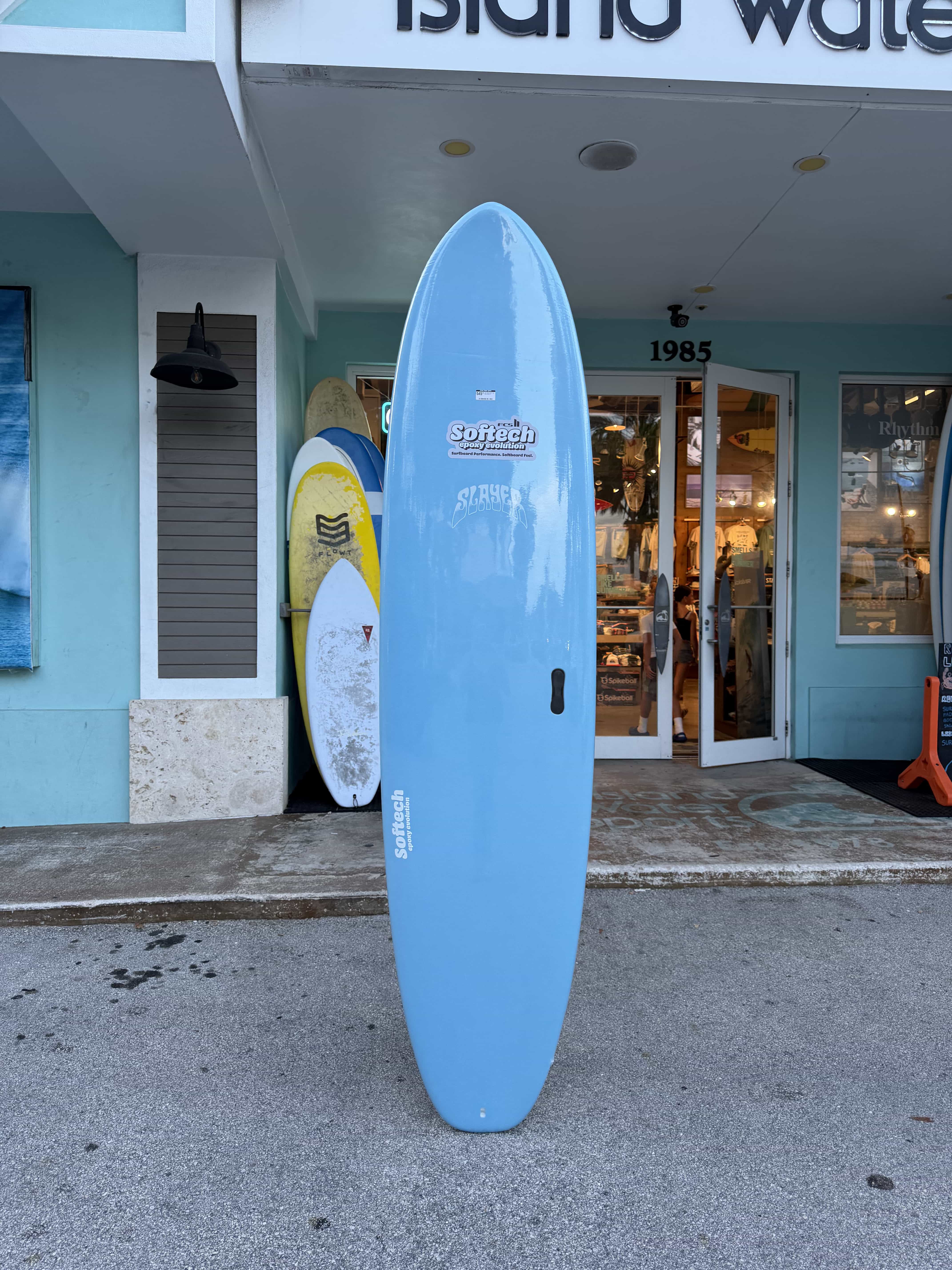 FCS Slayer Soft Top Clear Sky 8'0