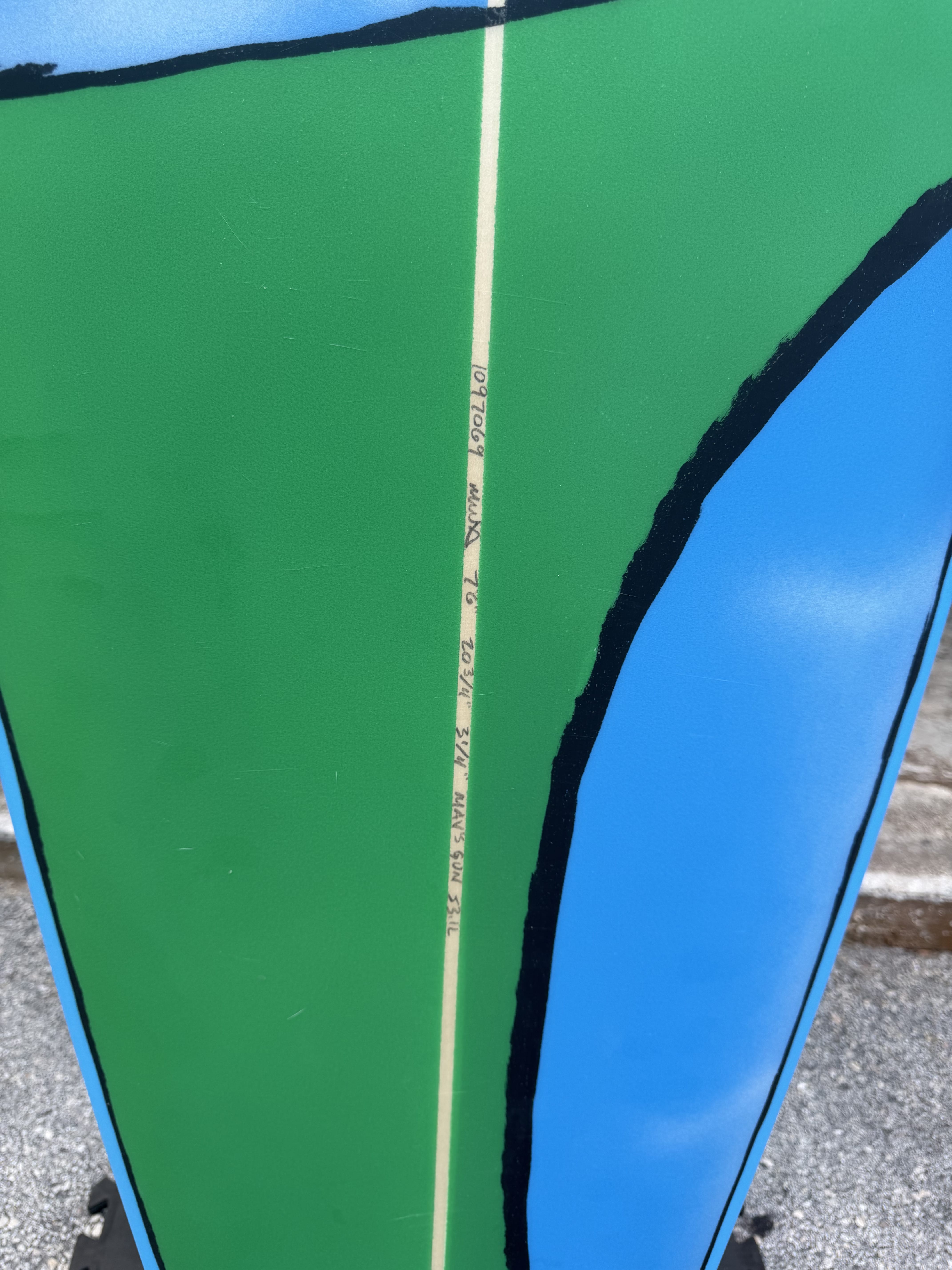Channel Islands Mavs Gun 7ft6in Futures Thruster