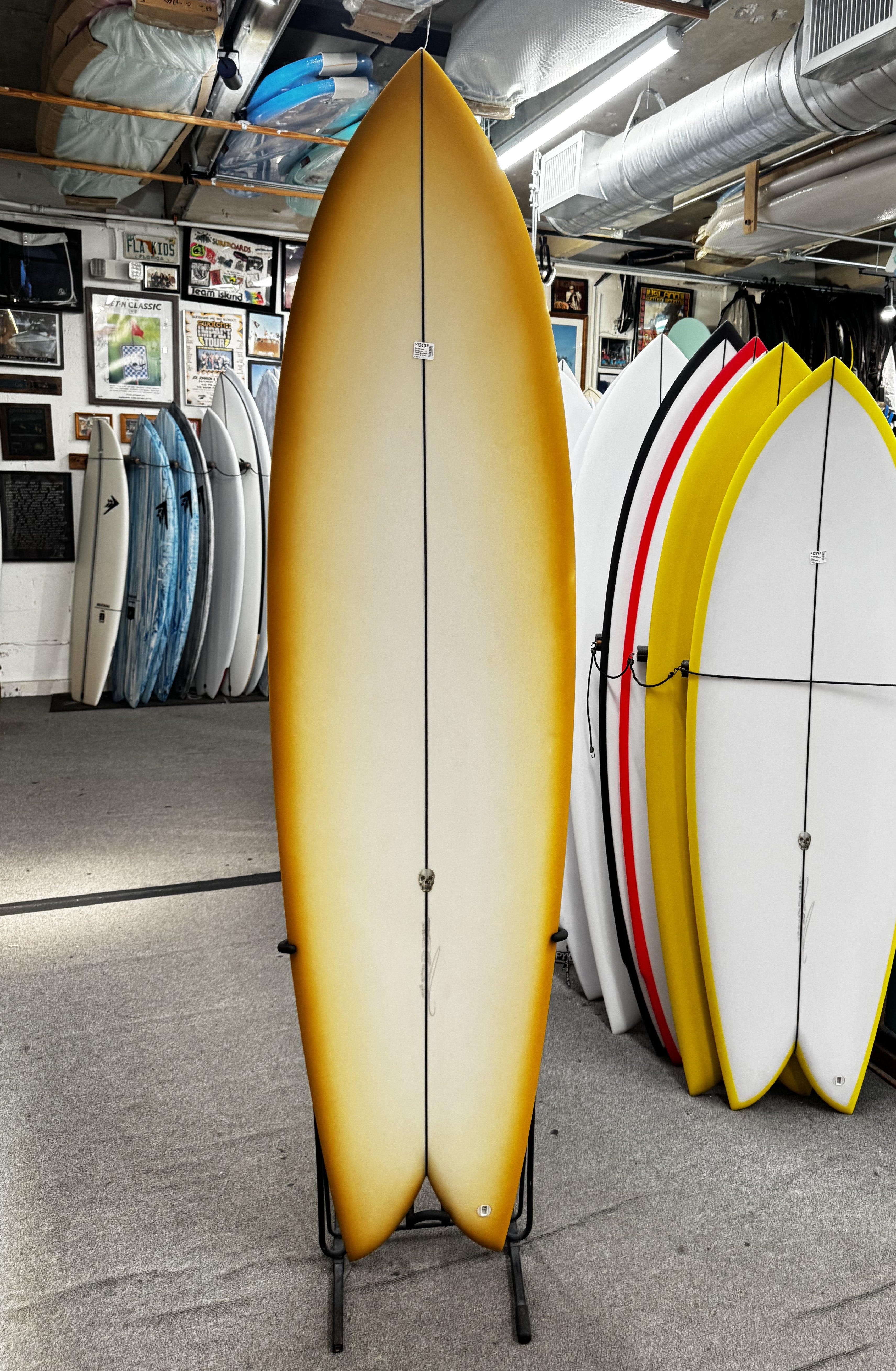 Christenson Surfboards Long Phish BurntMarshmallow 6ft8in Futures