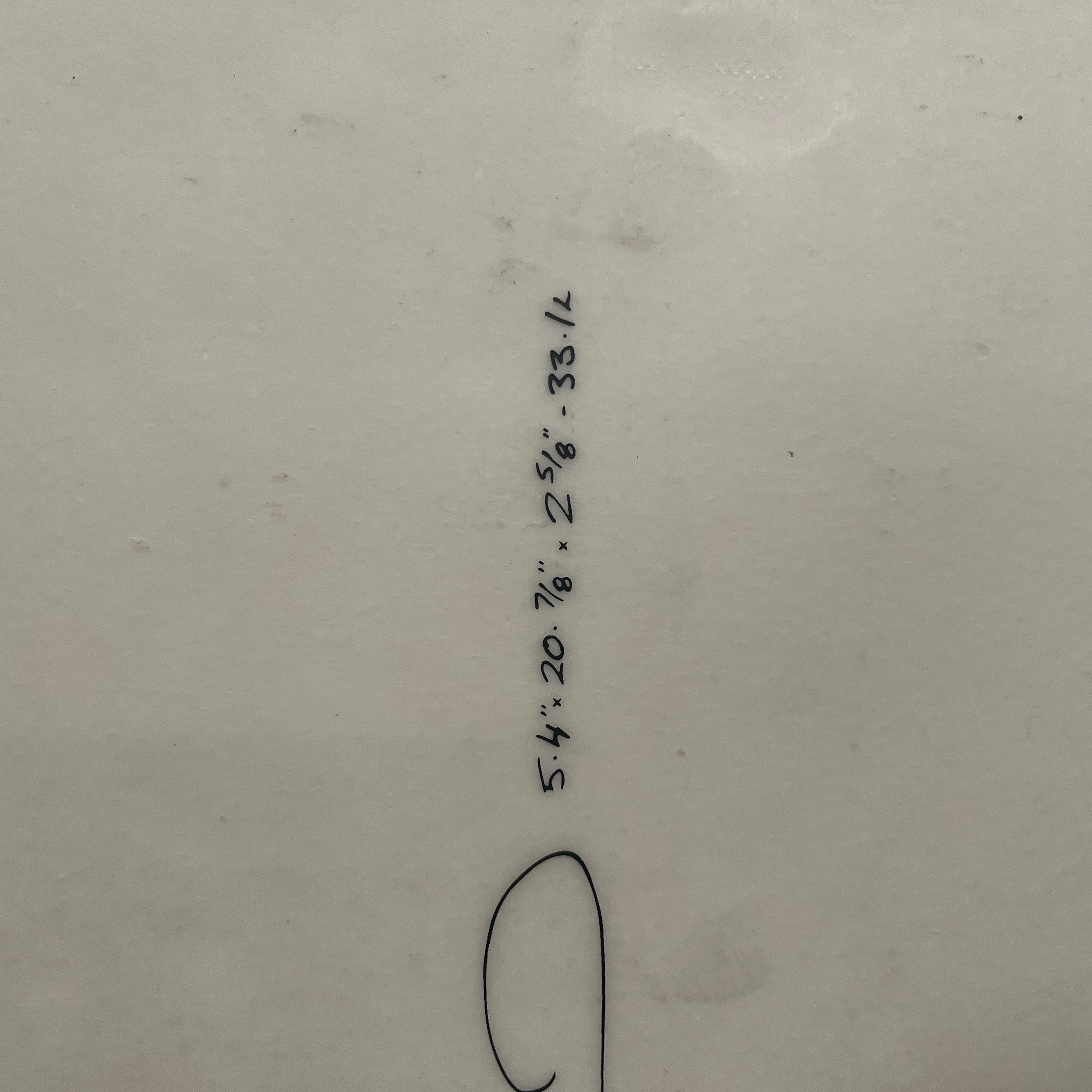 5ft4in Gherkin Epoxy, Consignment