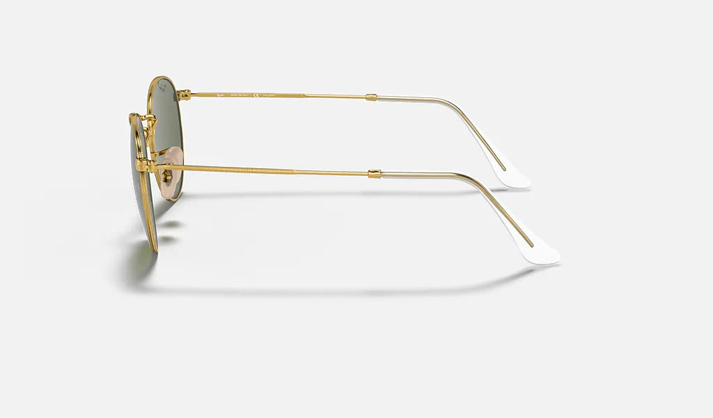 Ray Ban Round Metal Polarized Sunglasses Gold PolarGreen Round
