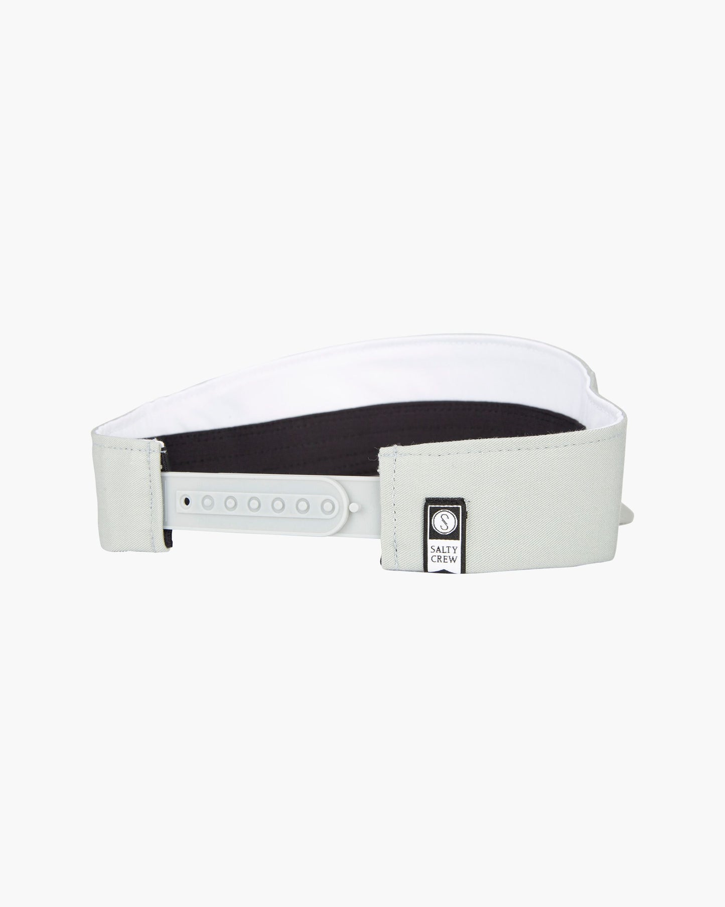 Salty Crew Alpha Flag Visor Grey One Size