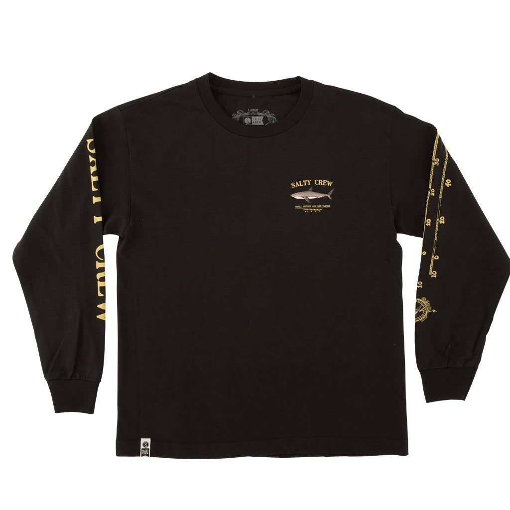 Salty Crew Bruce Boys LS Tee Black M