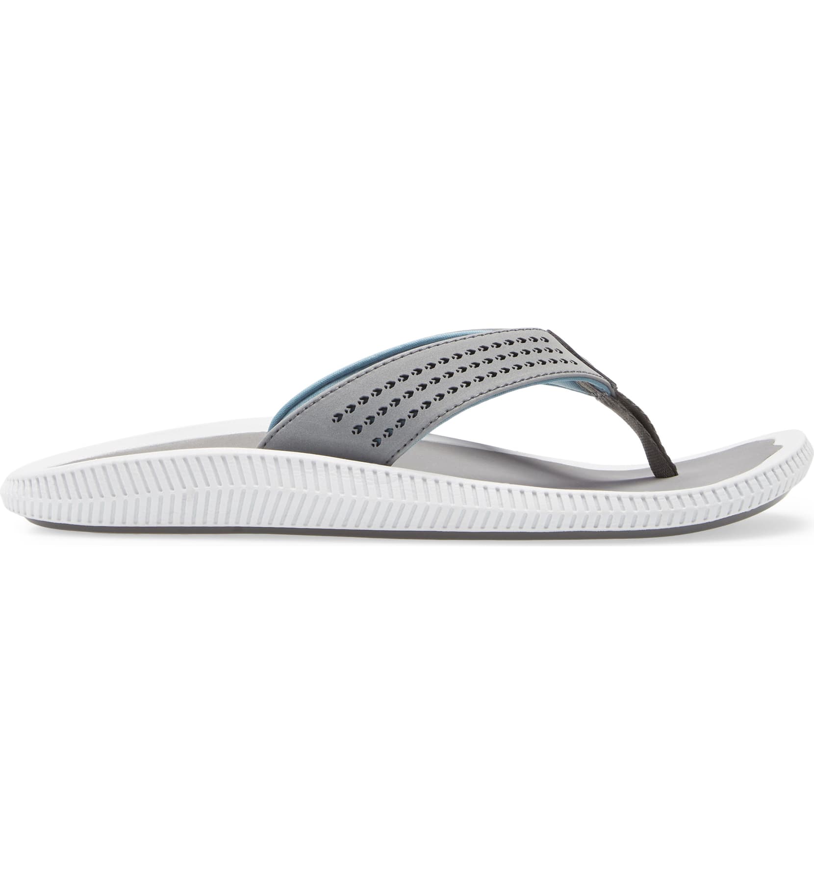 Olukai Ulele Mens Sandal 4Q4Q-Stone-Stone 12