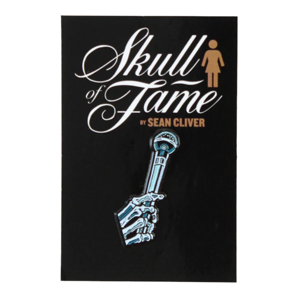Girl Skateboards Skull Of Fame Enamel Pin OS.