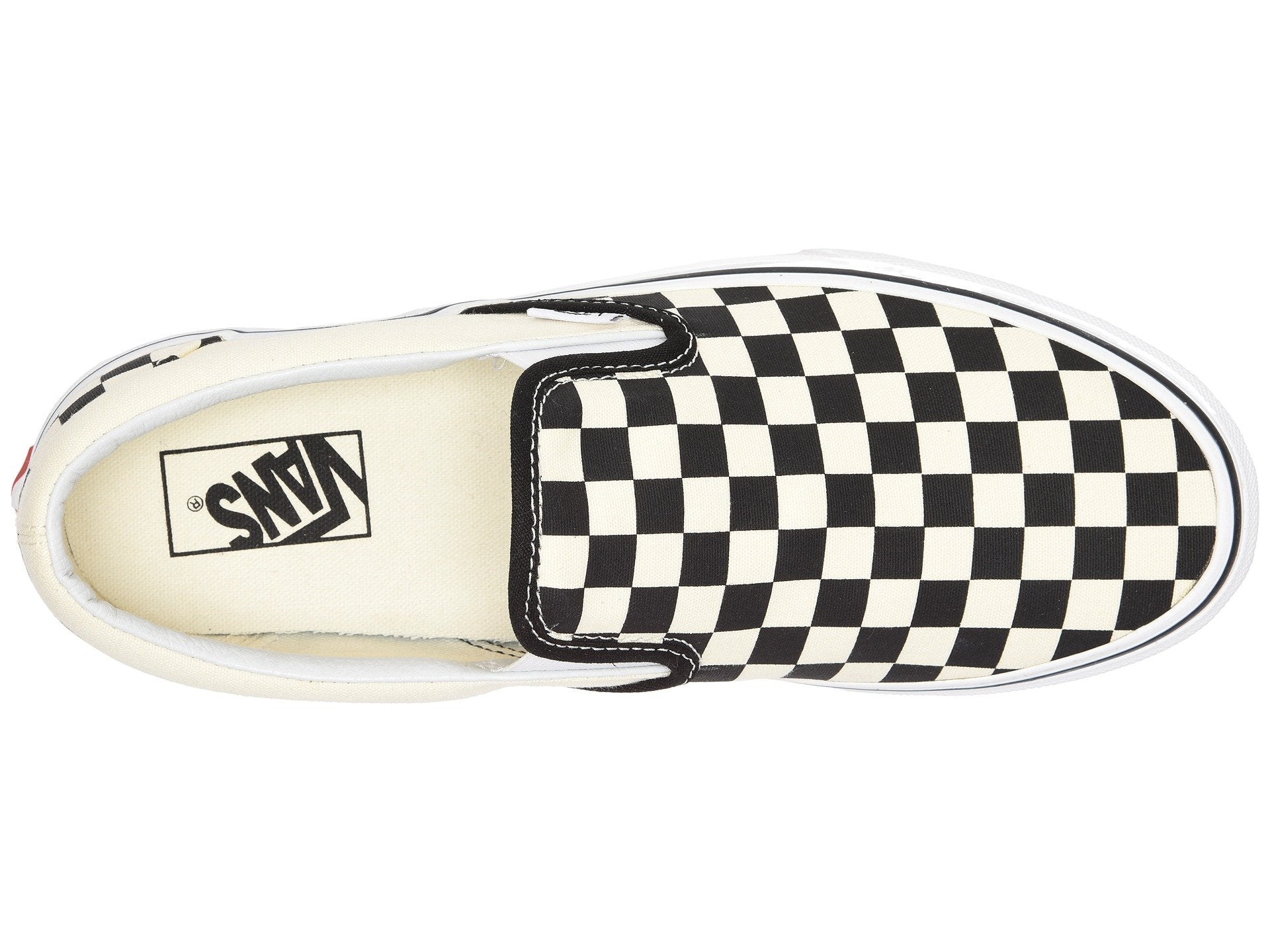 Vans Classic Slip-On (Checkerboard) BlackWhiteChecker/BlackWhite 13