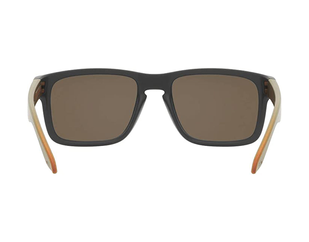 Oakley Holbrook Polarized Sunglasses MatteCarbon Prizm24K Square