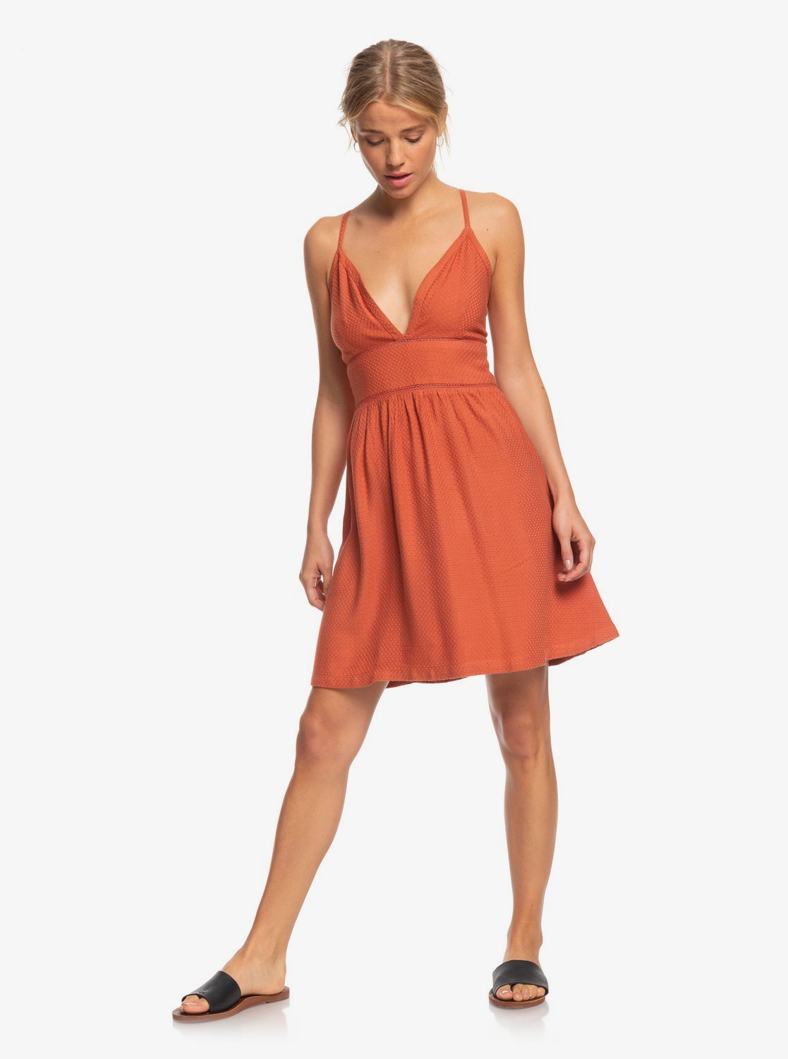 Roxy New Silver Light Dress MNP0 M
