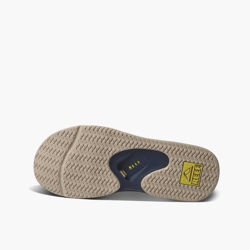 Reef Fanning Mens Sandal Navy-Oak-Lime 9