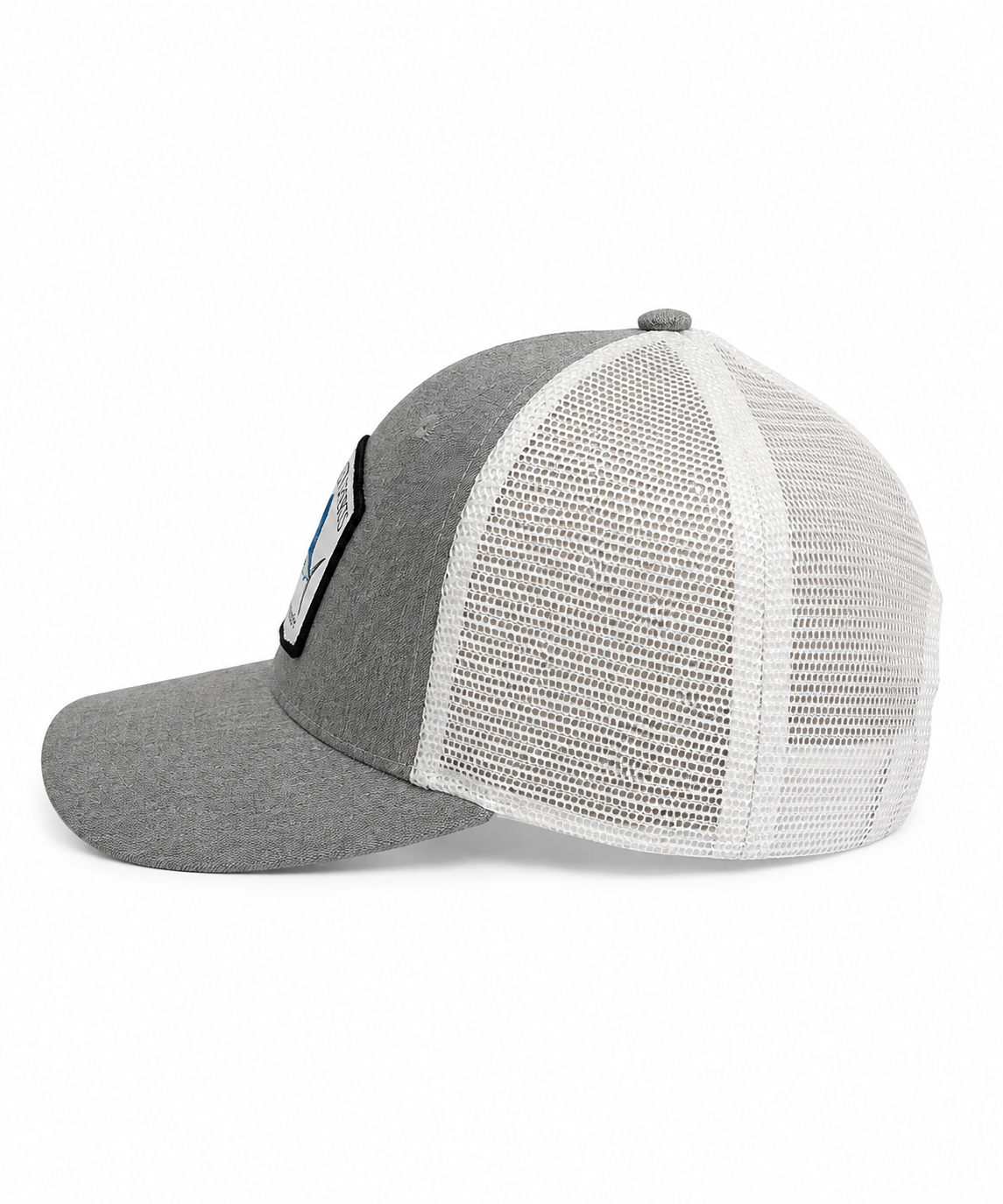 Island Water Sports Delray Beach Baseball Hat Marlin GreyHeather