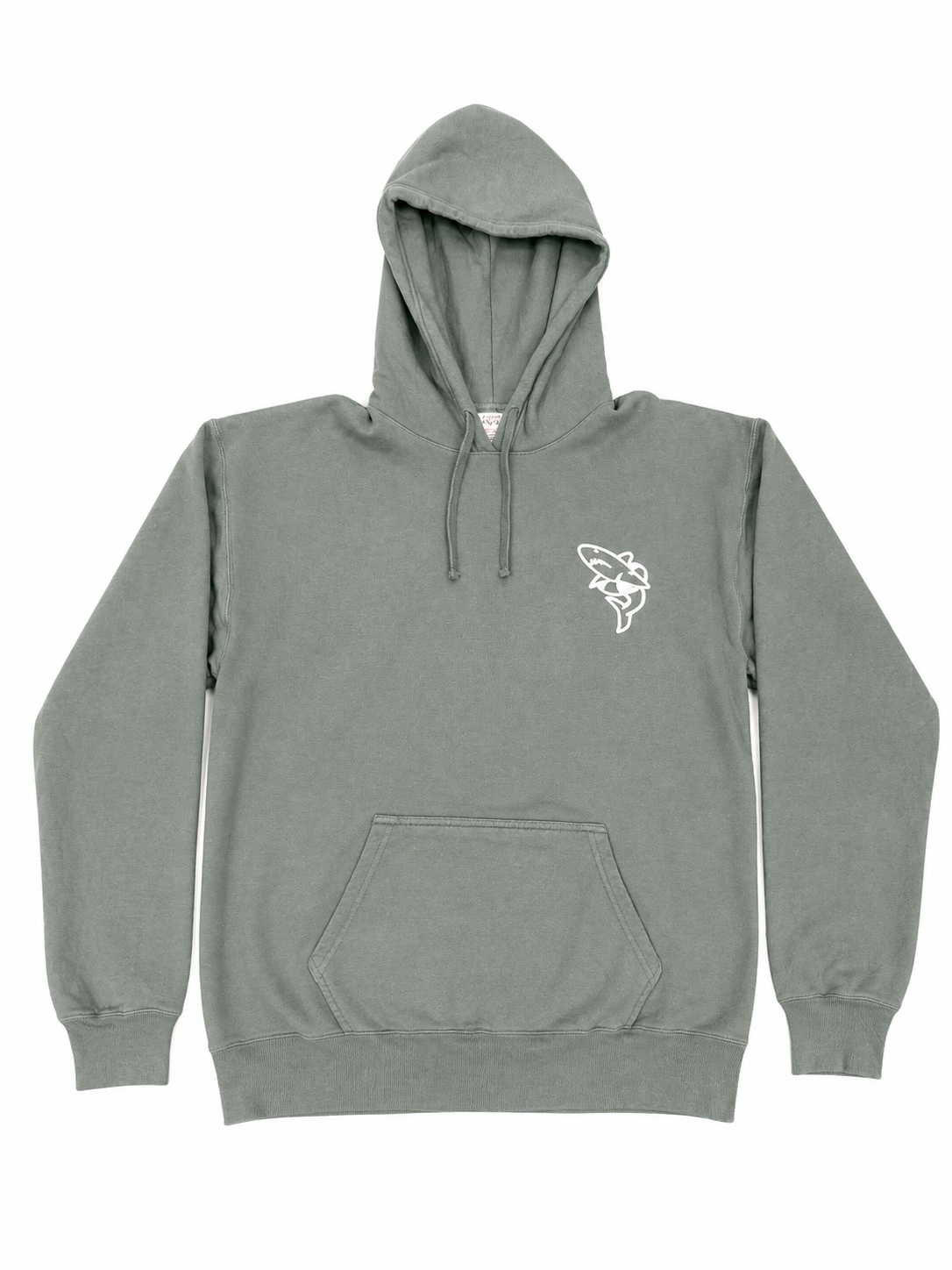 Island Water Sports Free Surf Club Hoodies WashedGreen L