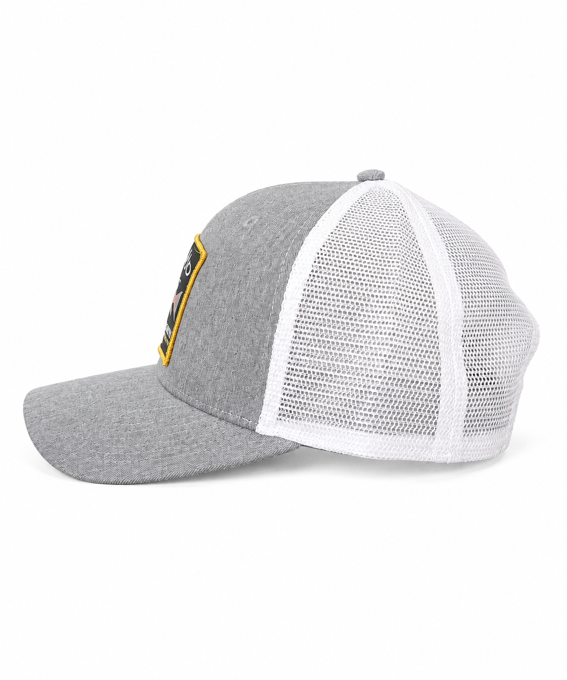 Island Water Sports Hogfish Trucker Hat HeatherGrey/White OS