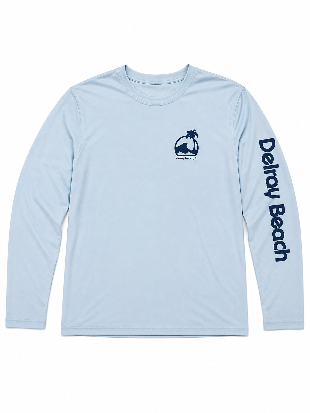 Island Water Sports Hybrid LS Surf-Tee DELRAY-HLB S