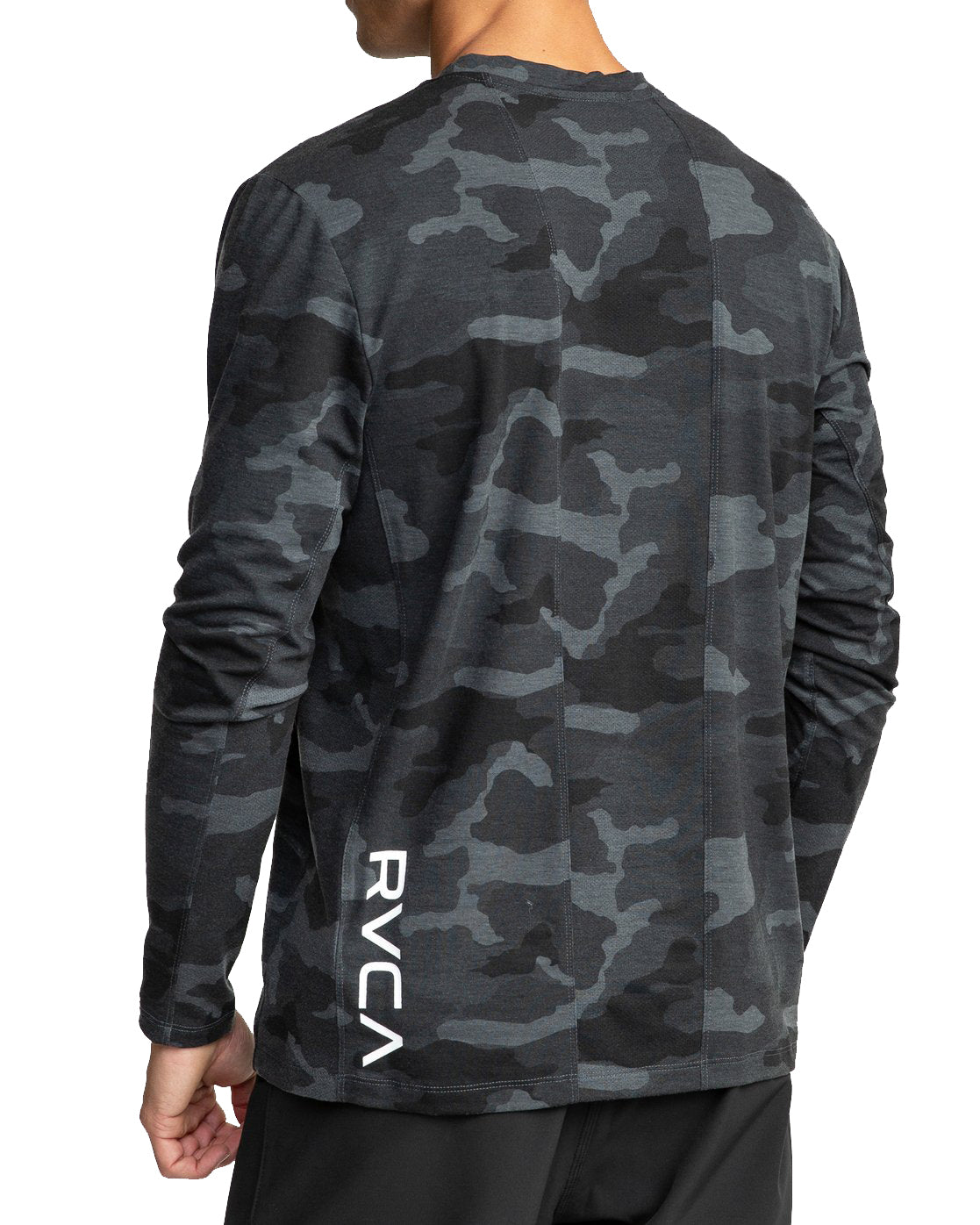 RVCA Sport Vent LS Tee CAM L