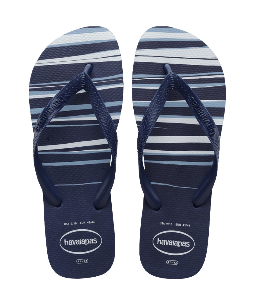Havaianas Top Basic Mens Sandal 0306-Navy-Navy-White 13