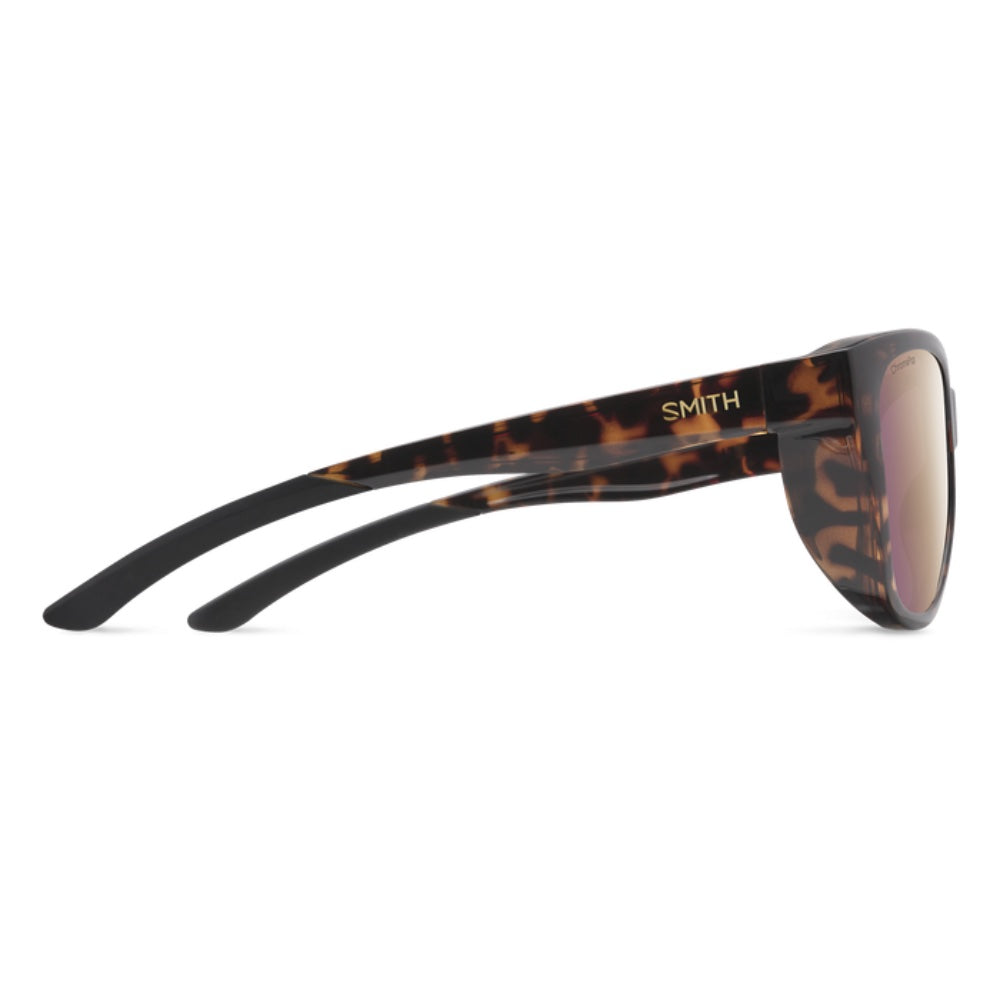 Smith Shoal Polarized Sunglasses Tortoise RoseGoldMirror ChromaPopGlass