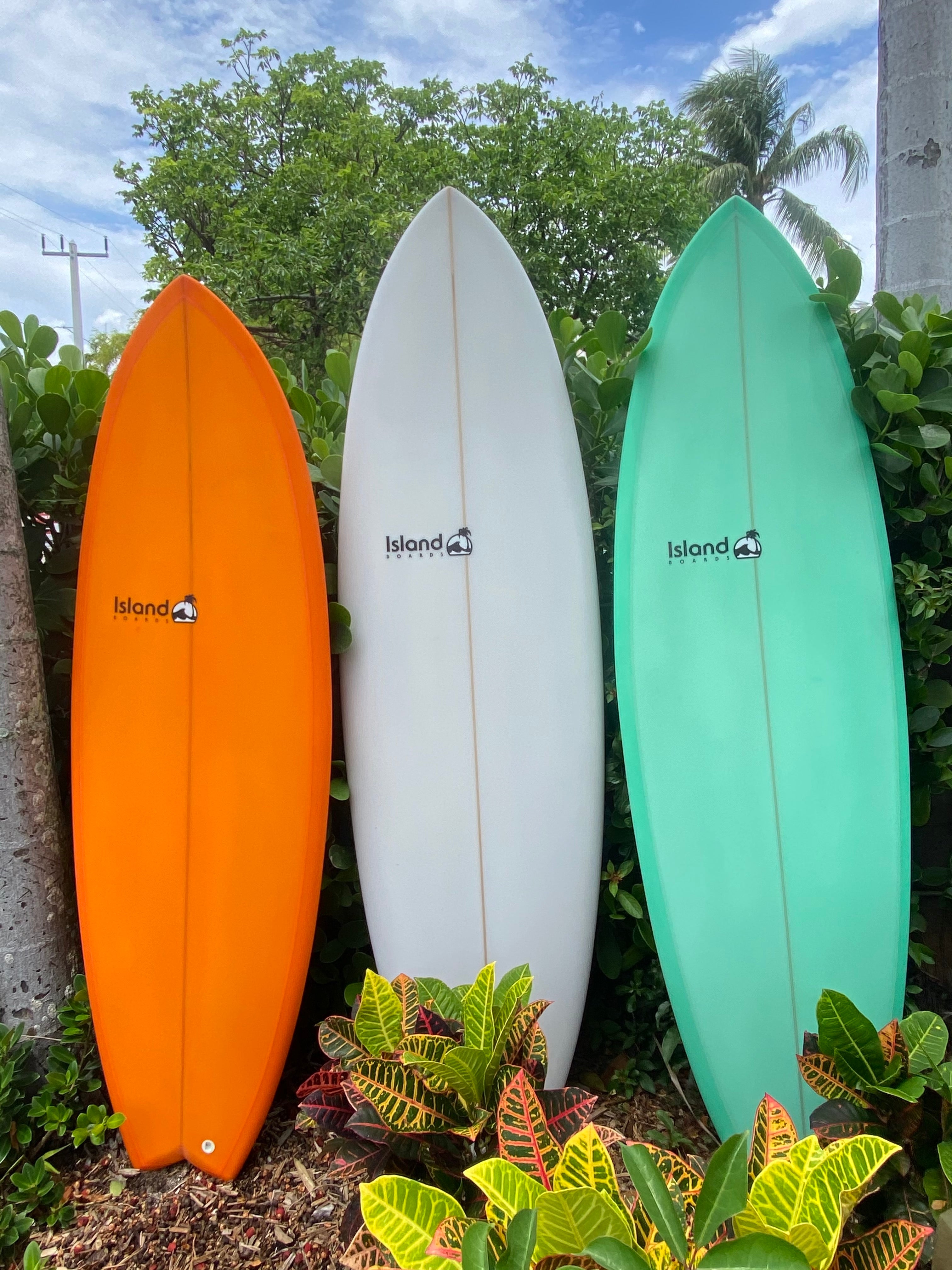 Island Boards Funshape Orange 7ft6in