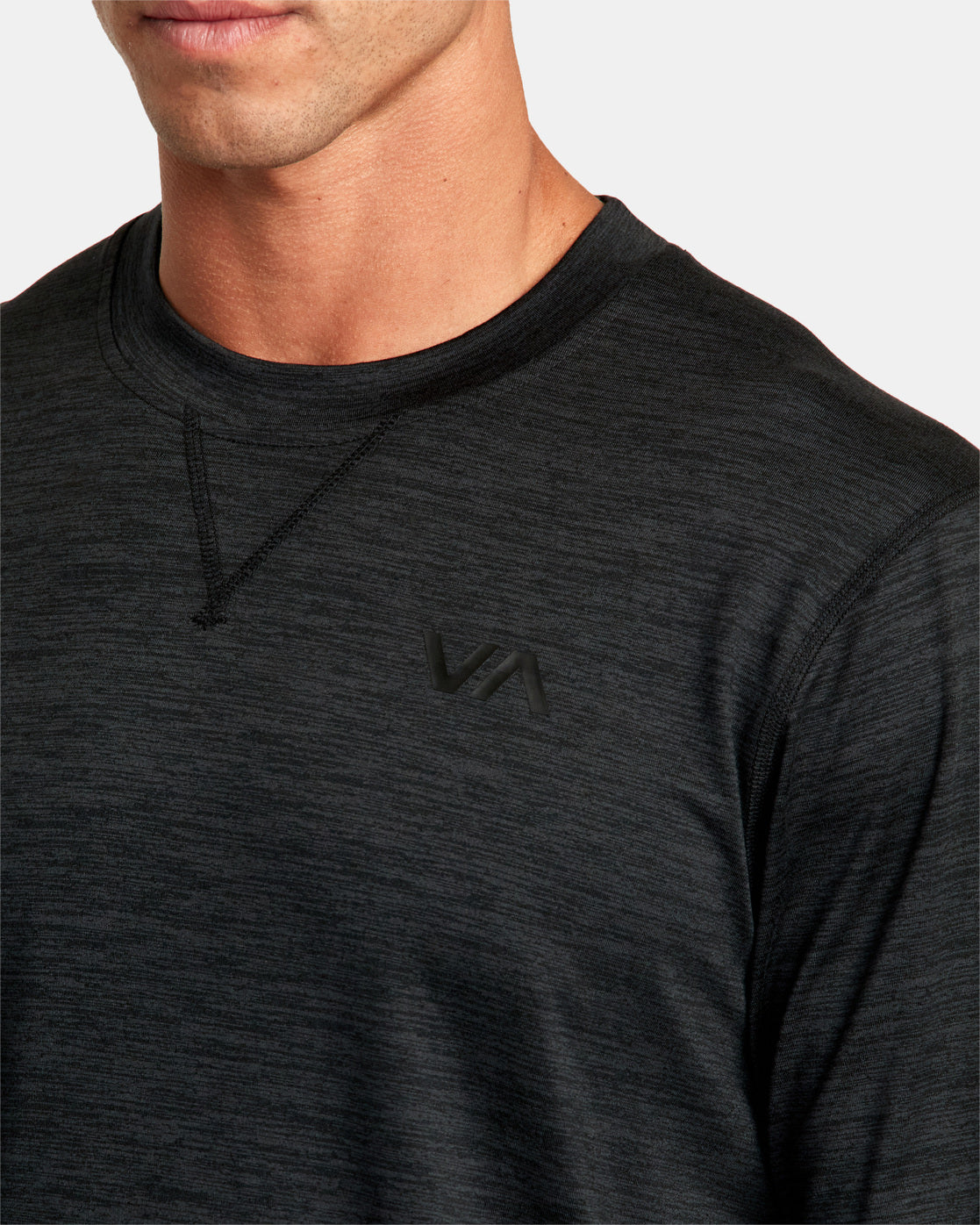 RVCA C-ABLE CREW NECK BLK L