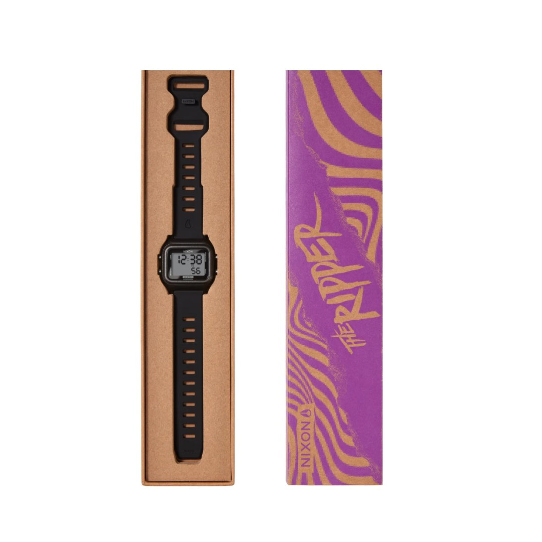 Nixon The Ripper Watch 004-Black-Black