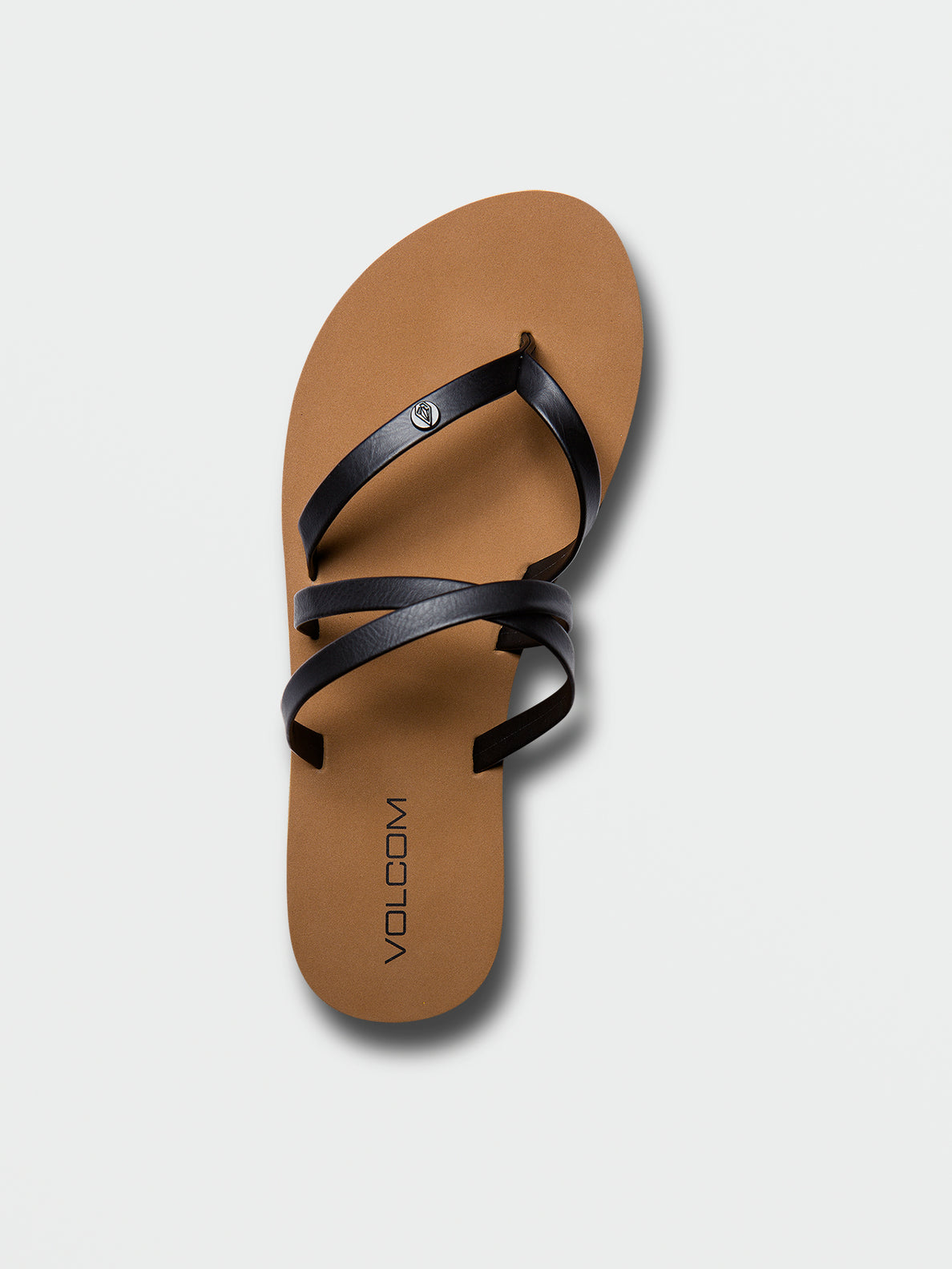 Volcom Easy Breezy 2 Womens Sandal BLK23-Black 5