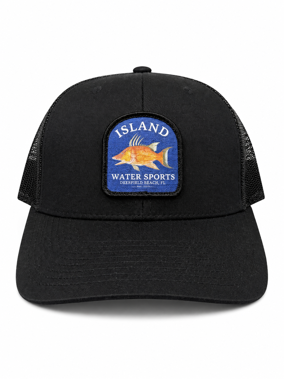 Island Water Sports Hogfish Hat 2025 Black