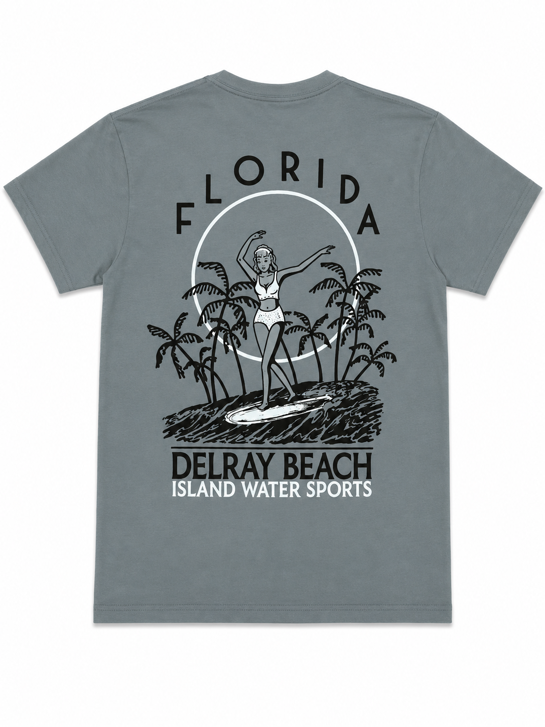 IWS Sink or Swim SS Tee Delray-Green XXL