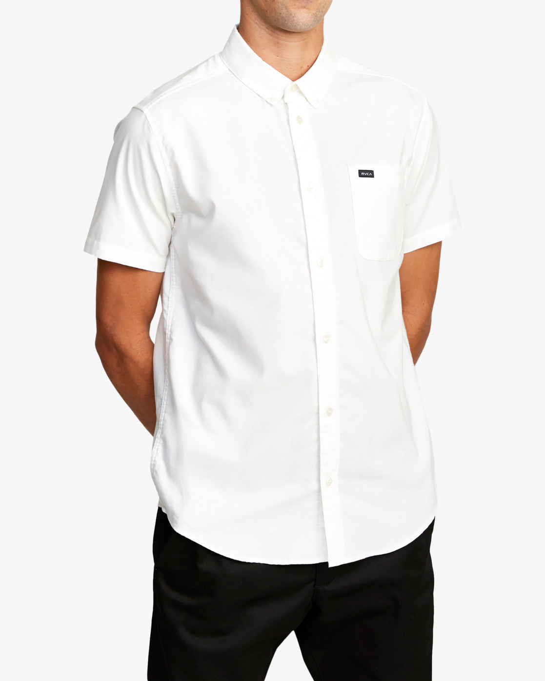 RVCA Thatll Do Stretch SS Woven 2023 WHT M