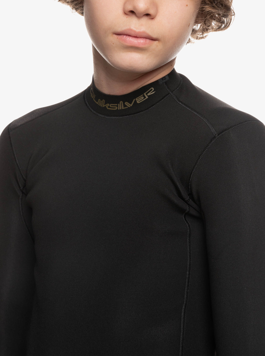 Quiksilver Everyday Sessions 1.5mm LS Boys Wetsuit Jacket KVJ0-Black 8