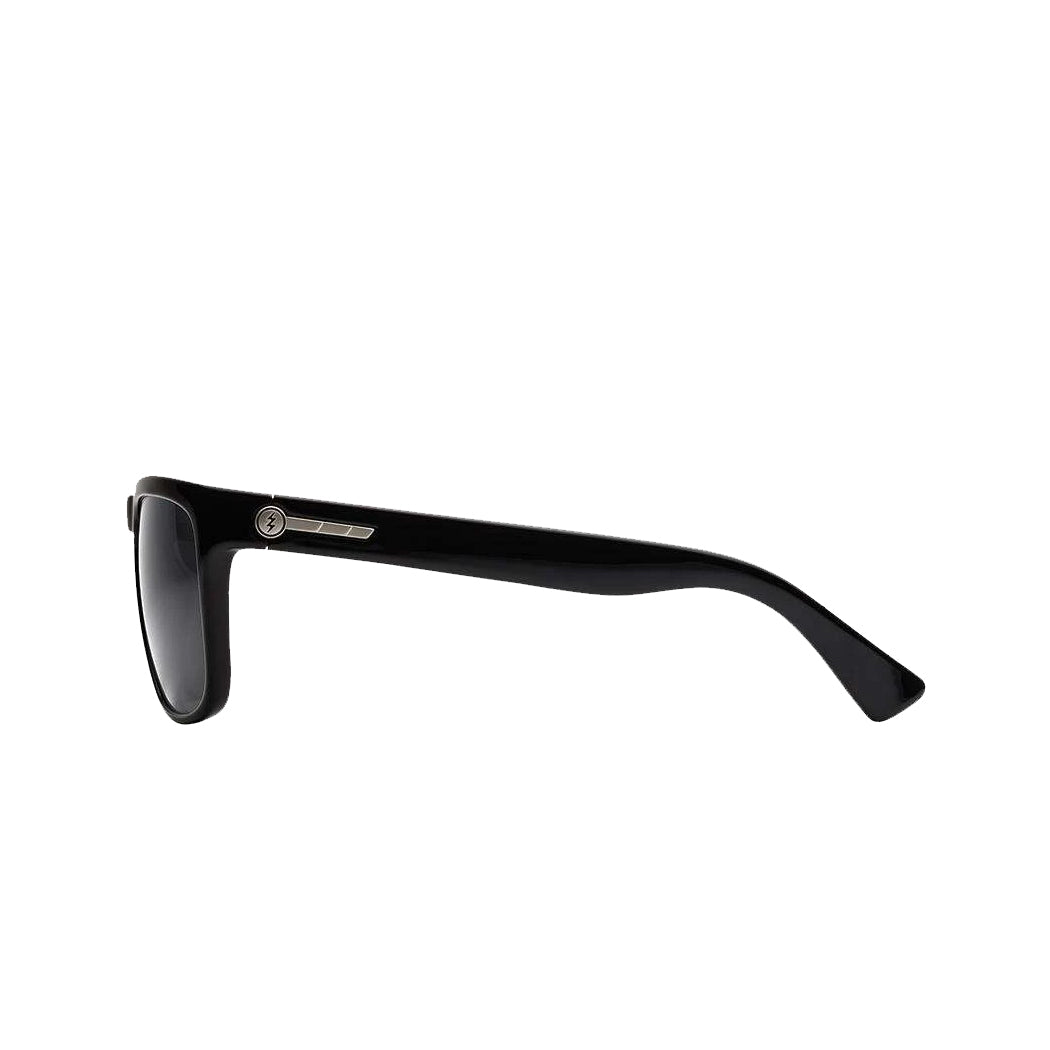 Electric Knoxville Polarized Sunglasses Gloss Black Ohm-Grey Square