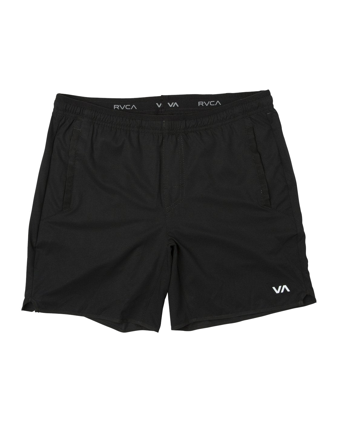 RVCA Yogger Stretch Short BLK-Black L