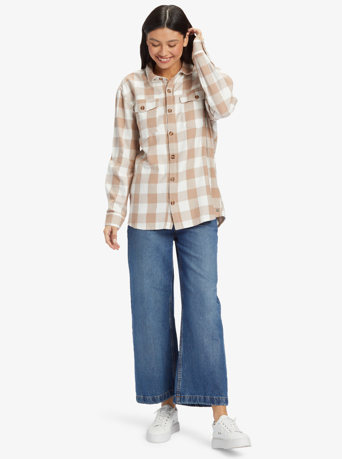 Roxy Let It Go Flannel CKA6 M