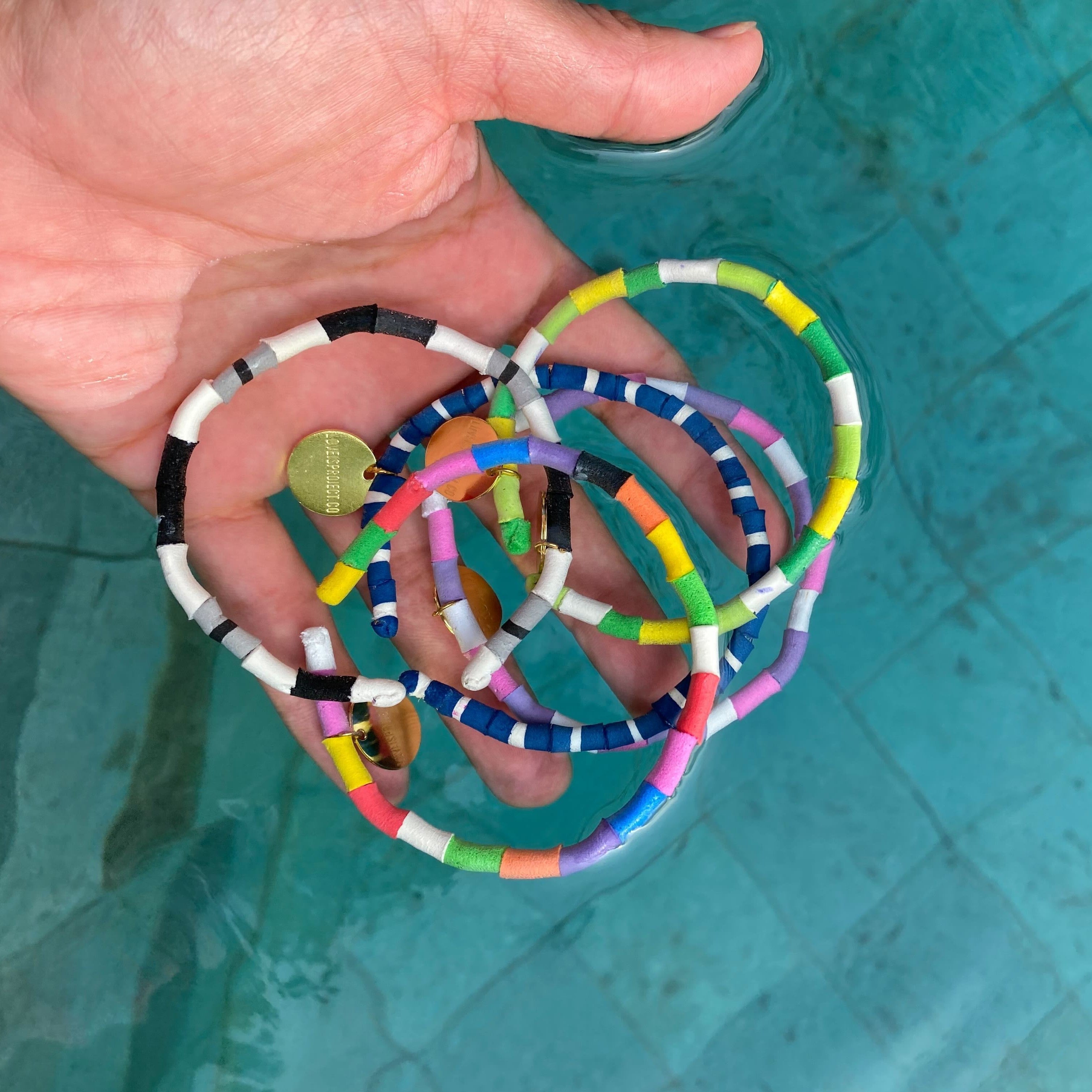 Love Is Flip Flop Bracelet GreenTurtle OS