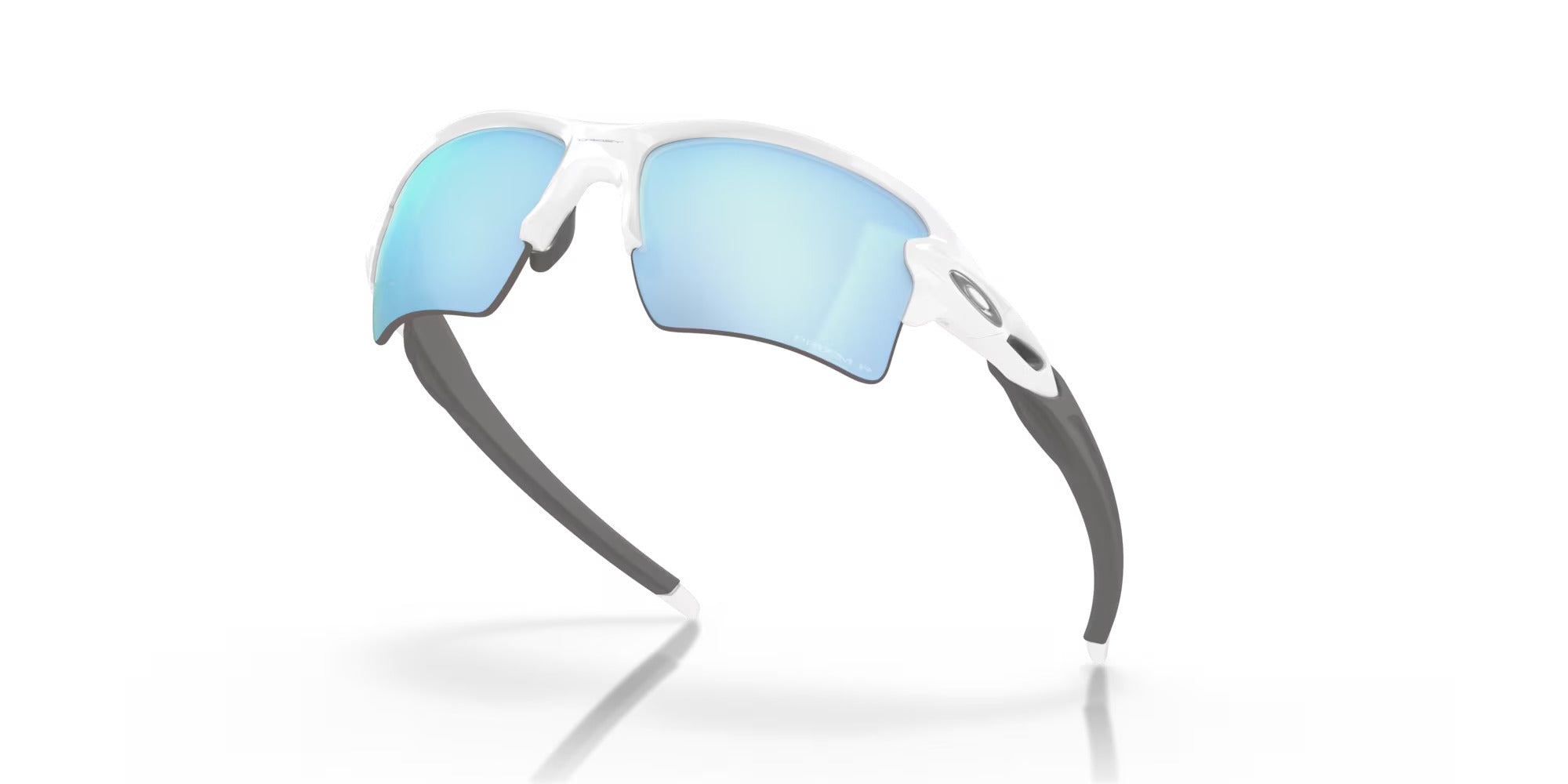 Oakley Flak 2.0 XL Polarized Sunglasses PolishedWhite PrizmDeepH20 Sport