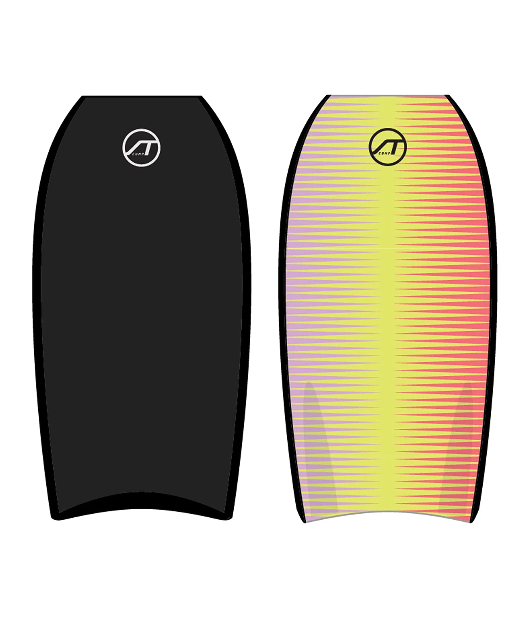 Quiksilver ST Comp Fade Bodyboard KVJ0-True Black 39in